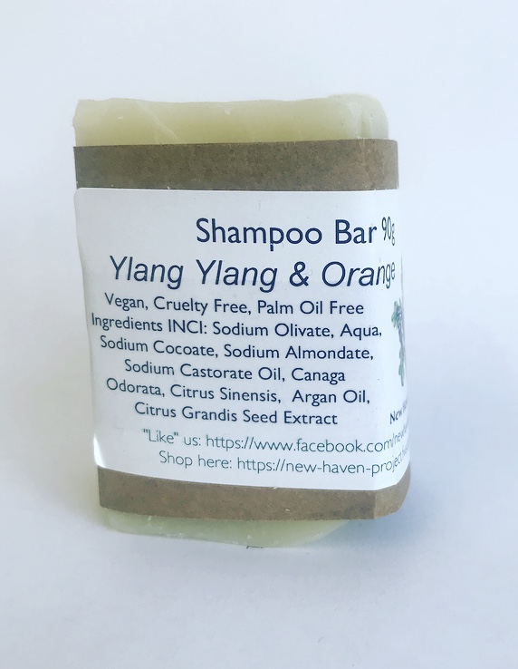 New Haven Ylang Ylang and Orange Shampoo Bar